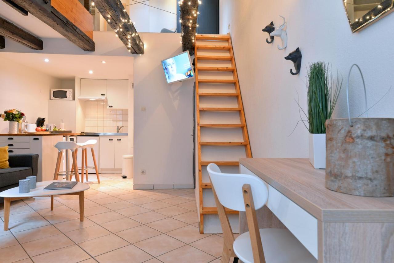 Appartement La Terrasse Sur Cour Кольмар Экстерьер фото