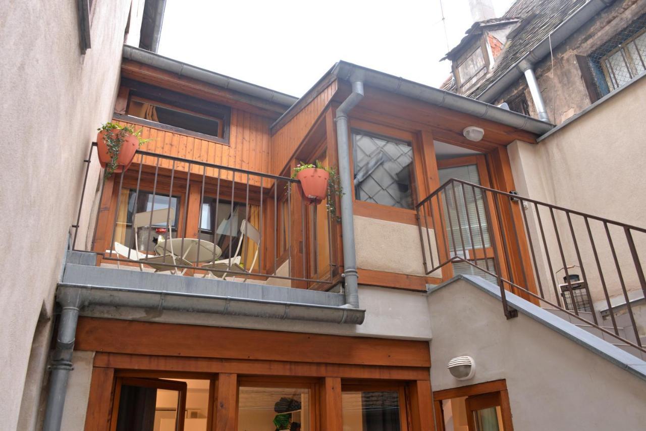 Appartement La Terrasse Sur Cour Кольмар Экстерьер фото